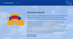 Desktop Screenshot of abenteuer-klassik.de